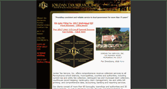 Desktop Screenshot of jordantax.com